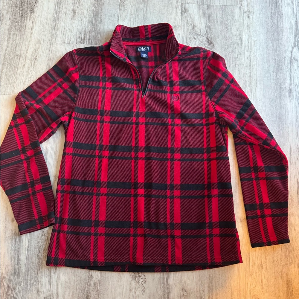 Men’s Chaps Golf 1/4 Zip Fleece size Large